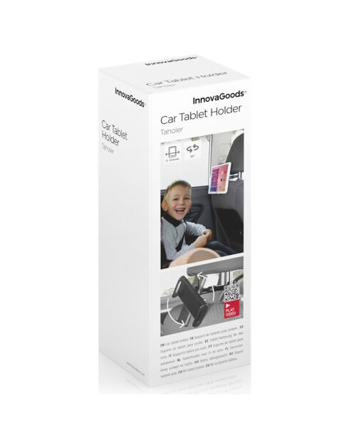 Support pour tablette de voiture noir