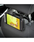 Support pour tablette de voiture noir