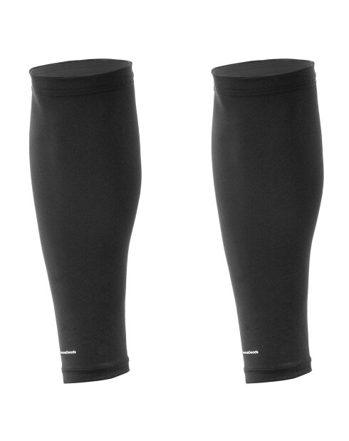 2 Manchons de compression pour mollets Slexxers noirs - Taille M