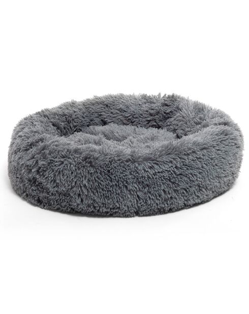 Bepess Antistress-Haustierbett grau - D.60x18 cm