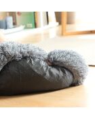 Lit antistress pour animaux de compagnie Bepess gris - D.60x18 cm