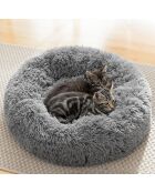 Lit antistress pour animaux de compagnie Bepess gris - D.60x18 cm