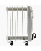 Radiateur bain d'huile Oinine blanc - 40.5x61.5x23.5 cm