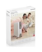 Radiateur bain d'huile Oileven blanc - 48x61.5x23.5 cm