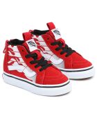 Sneakers en Cuir & Textile SK8-Hi Zip rouges