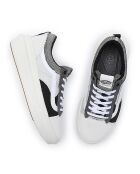 Sneakers en Cuir & Textile Old Skool Overt Plus CC blanc/noir