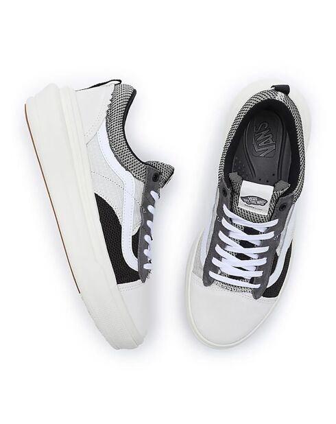 Sneakers en Cuir & Textile Old Skool Overt Plus CC blanc/noir