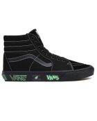 Sneakers en Cuir & Textile SK8-Hi noires