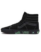 Sneakers en Cuir & Textile SK8-Hi noires