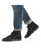 Sneakers en Cuir & Textile SK8-Hi noires