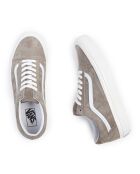 Sneakers en Velours de Cuir Old Skool 36 DX grises