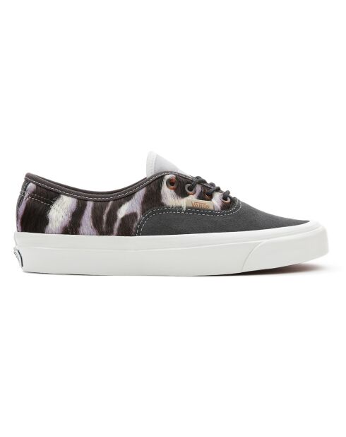 Sneakers en Cuir & Textile Authentic 44 DX gris/poulain