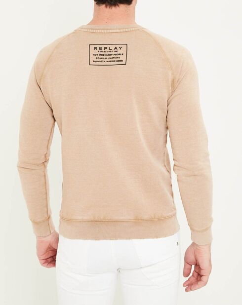 Sweat Raglan Wash beige