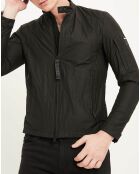 Blouson Motard Nylon noir