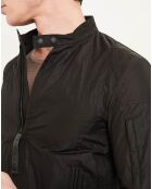 Blouson Motard Nylon noir