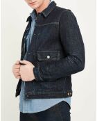 Veste en Jean Sartoriale bleu brut