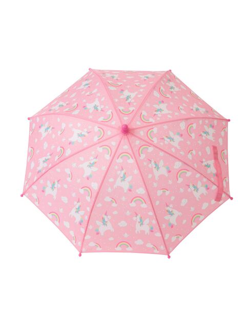 Parapluie enfant - Motifs licornes rose