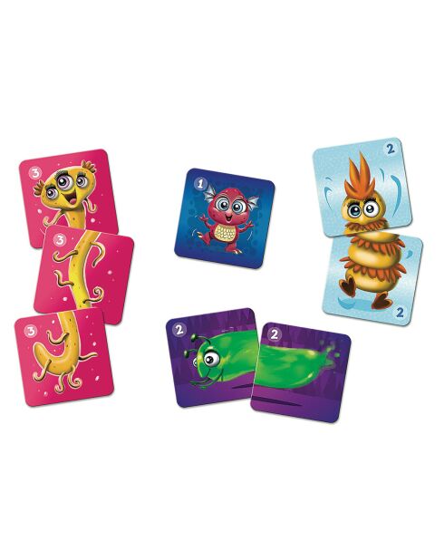 Mémos Classic et Plus - Monstres Mignons - 36 cartes 3 ans+