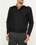 Blouson en Laine mélangée Stan gris foncé
