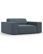 Fauteuil Jodie bleu - 124x102x70 cm