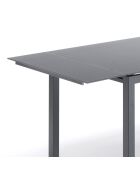 Table À Rallonge New Daily 140 grise - 75x140x80 cm