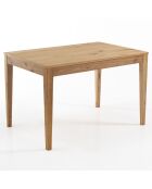 Table À Rallonge Willy chêne - 76x80x120/180 cm