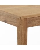 Table À Rallonge Willy chêne - 76x80x120/180 cm