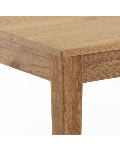 Table À Rallonge Willy chêne - 76x80x120/180 cm