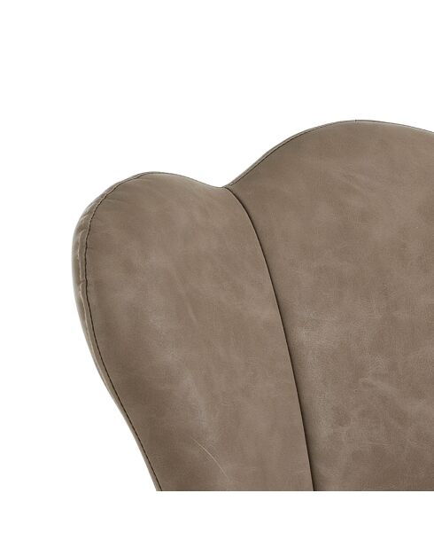 4 Chaises Charlotte sable - 90x52x55 cm