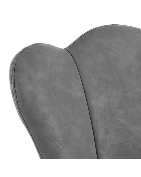 4 Chaises Charlotte grises - 90x52x55 cm