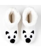 Bottes Panda blanches