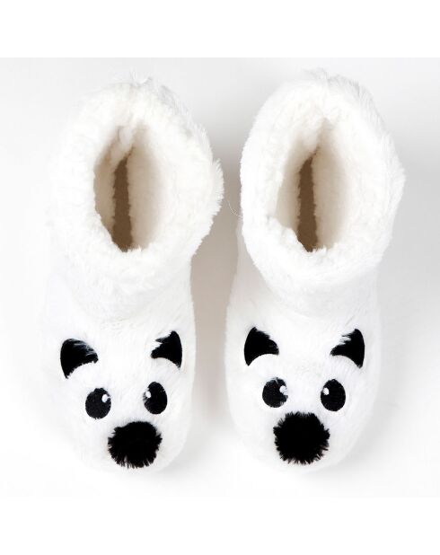 Bottes Panda blanches