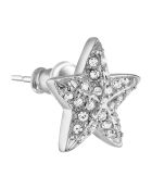 Celestora silber/weiße Ohrringe