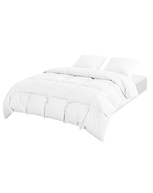 Couette Hiver/Eté blanche - 240x260 cm