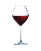 6 Verres à pied Cheer Up transparents - 47 cl
