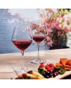 6 Verres à pied Cabernet Vins Jeunes transparents - 47 cl