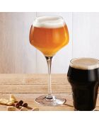 6 Verres à pied Open Up transparents - 47 cl