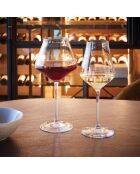 6 Verres à pied Reveal Up transparents - 40 cl