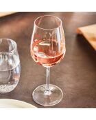 6 Transparent Sequence stemglazen - 35 cl