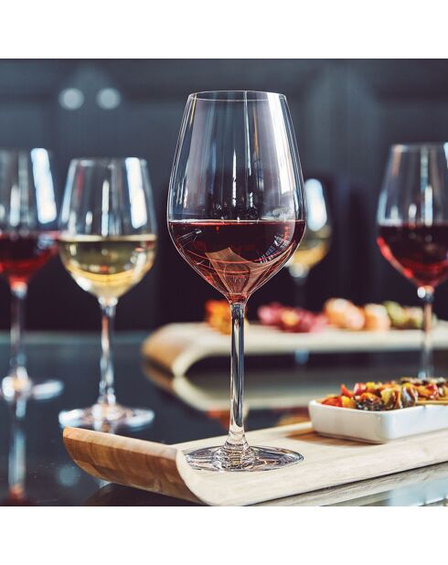 6 calici Sequence trasparenti - 44 cl