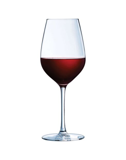 6 calici Sequence trasparenti - 44 cl