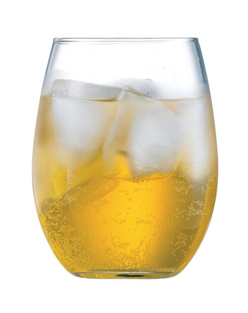 6 Verres haut Primary transparents - 36 cl