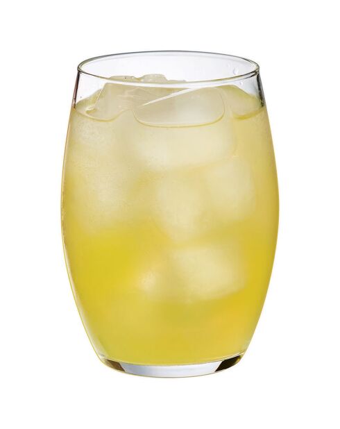 6 Verres bas Cheer Up transparents - 32 cl