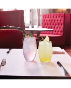 6 Verres haut Cheer Up transparents - 37 cl