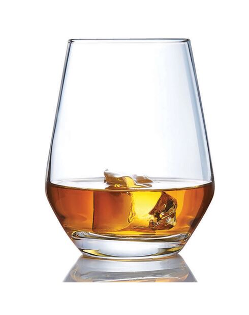 6 transparante hoge glazen van Lima - 38 cl