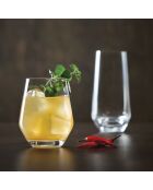 6 transparente hohe Lima-Gläser - 38 cl