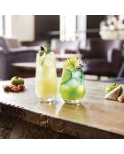 6 transparente hohe Lima-Gläser - 38 cl