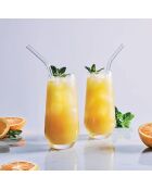 6 transparante hoge glazen van Lima - 45 cl