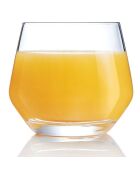 6 Verres bas Lima transparents - 35 cl
