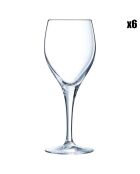 6 Verres à pied Sensation Exalt transparents - 25 cl